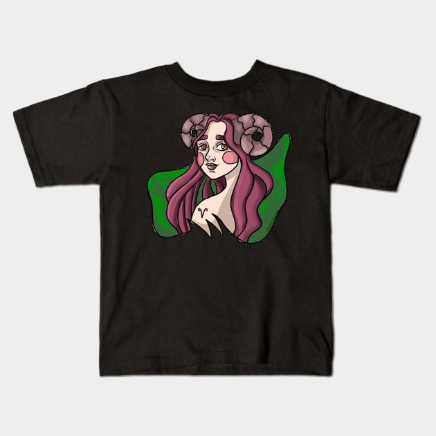 Aries Kids T-Shirt by Anacraftsandarts